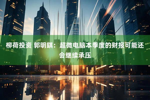 柳荷投资 郭明錤：超微电脑本季度的财报可能还会继续承压